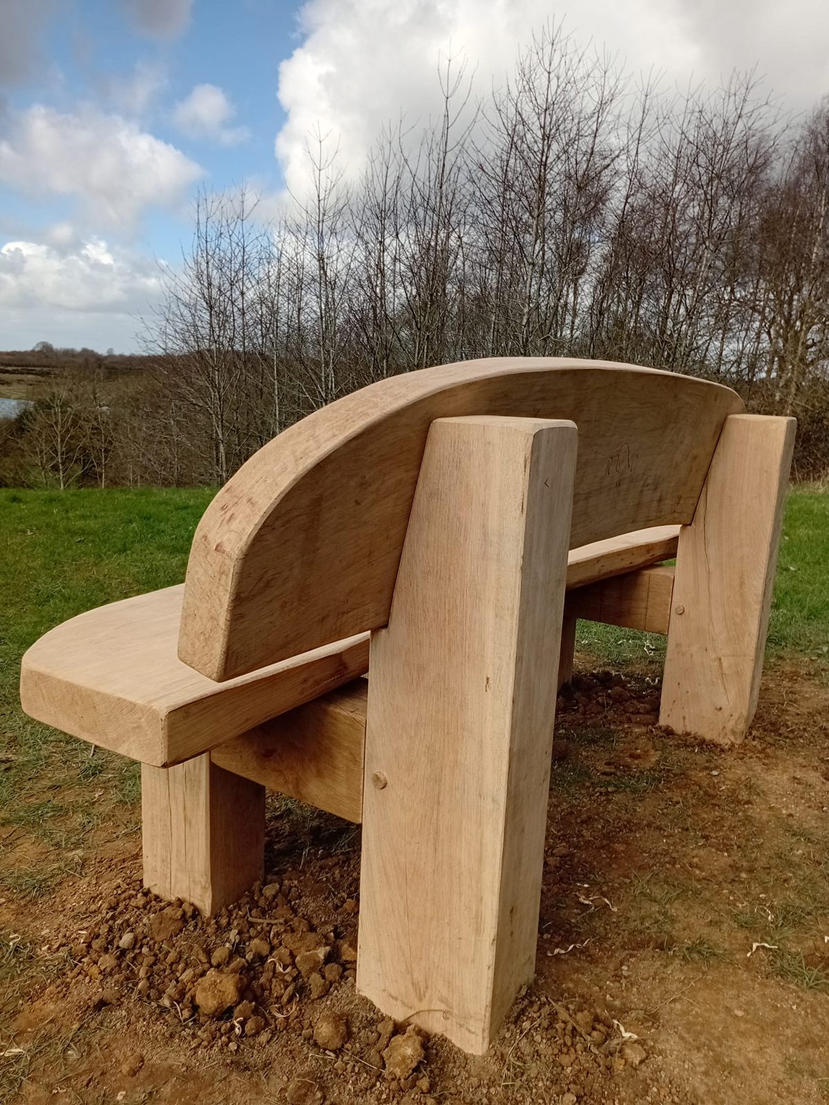 Green Oak Memorial & Celebration Benches 2